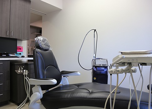 Dental exam room